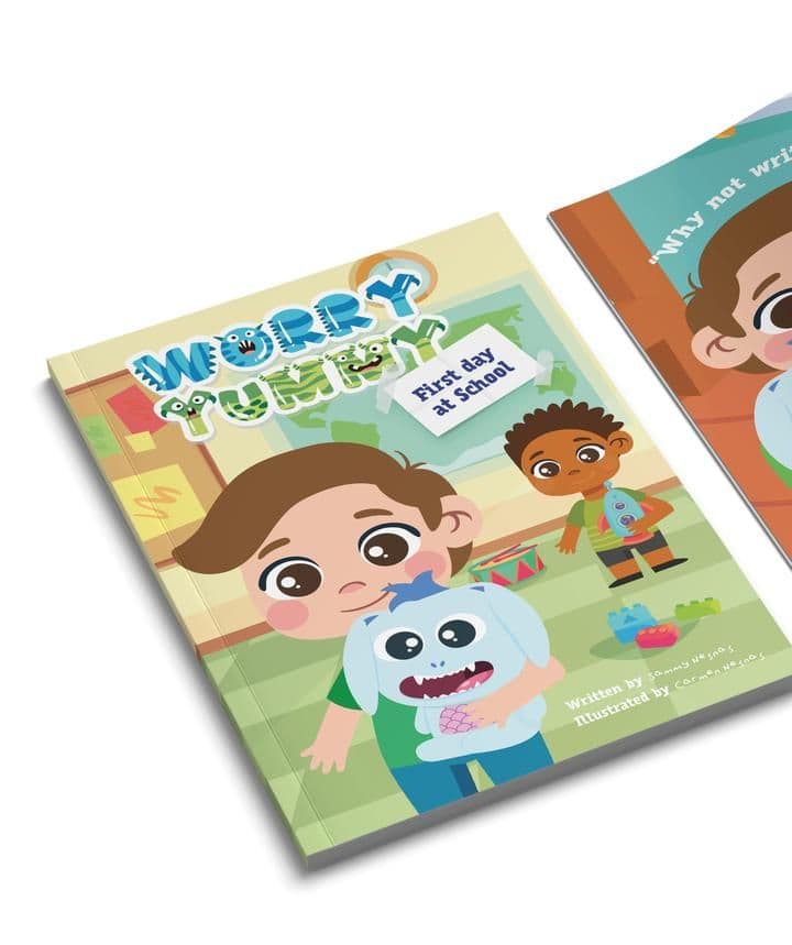 Worry Yummy: First Day at School Book